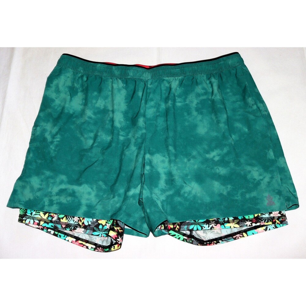 Chubbies The Primal Instincts Ultimate Training Shorts Men's Green Size 2XL